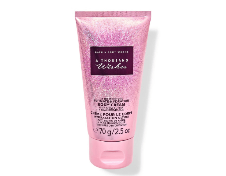 Bath and body works A Thousand Wishes Travel size Ultimate Hydration Body Cream