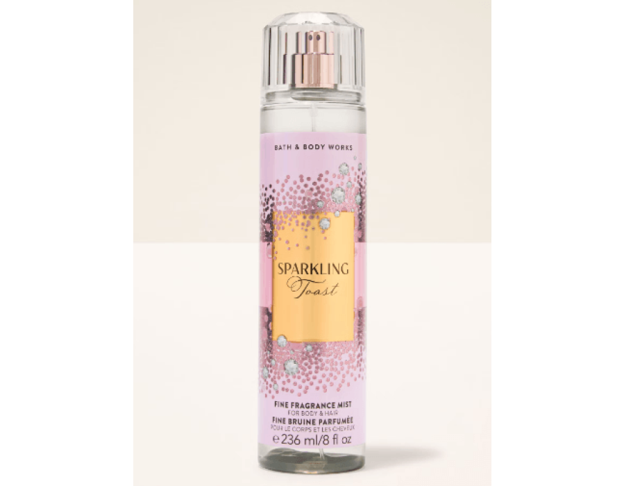"Bath and body works Sparkling Toast Travel Size Fine Fragrance Mist"
