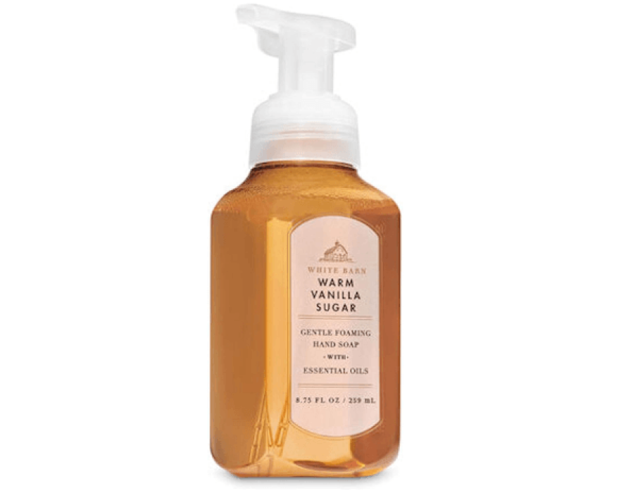 "Bath and body works Warm Vanilla Sugar Gentle & Clean Foaming Hand Soap"